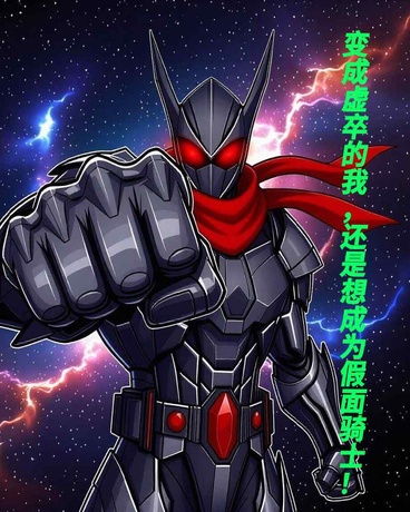 变成虚卒的我，想成为假面骑士！