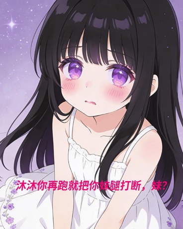 沐沐你再跑我就打断你妹腿，妹？