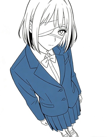 教堂遇到了一个浑身是伤的女孩