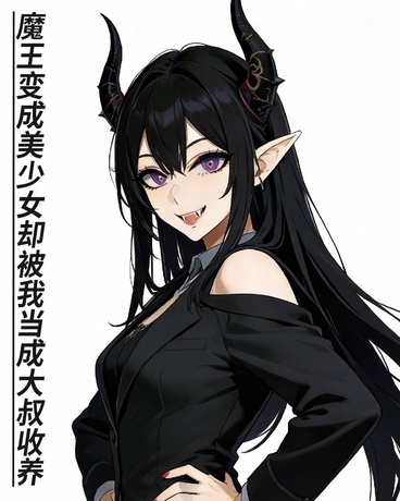 魔王变成美少女却被我当大叔收养