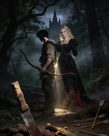 她用匕首，他用柴刀