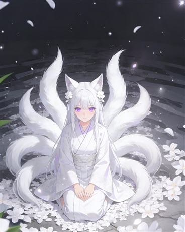 穿越成功白毛小狐妖我不想堕落呀