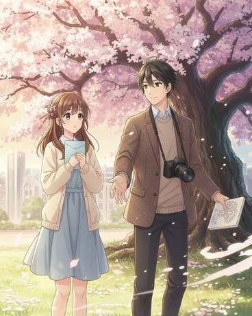 櫻花樹下的心事之花絮春之信箋