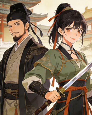 点烟，然后TS到武侠世界当神探