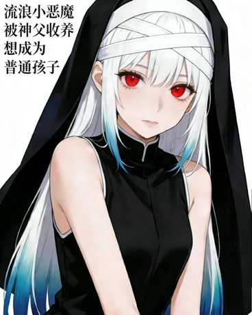 流浪小恶魔被神父收养成为普通人