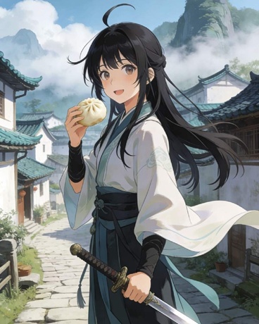 身为武侠，应该要行侠仗义吧