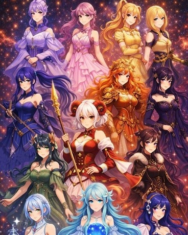 魔幻星團，星座少女們的奇遇