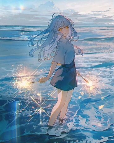 流淌于天空之蓝的长音