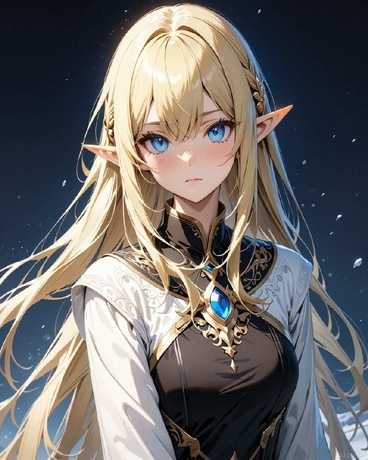 我怎么可能是落魄女精灵？