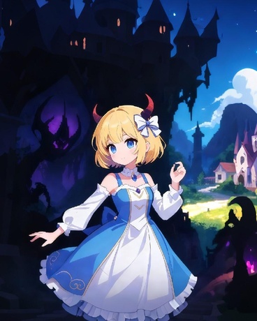 转生成为魔王千金并与魔族为敌