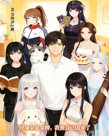 分身全是女神，我被自己团宠了