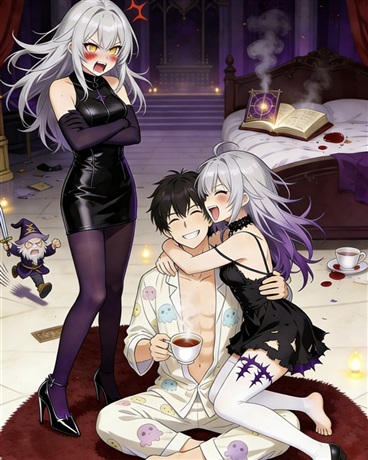 恋勇者今天也在魔王家吃软饭