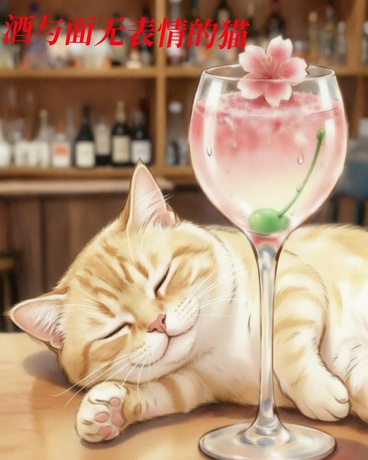 酒与面无表情的猫