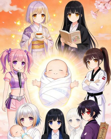 缺少母爱的我需要很多妈妈