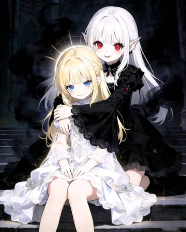 作为人类圣女的我把吸血姬吸哭了