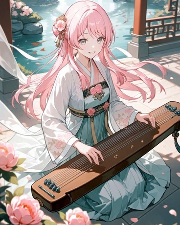 穿越和亲公主，和古风美少女贴贴