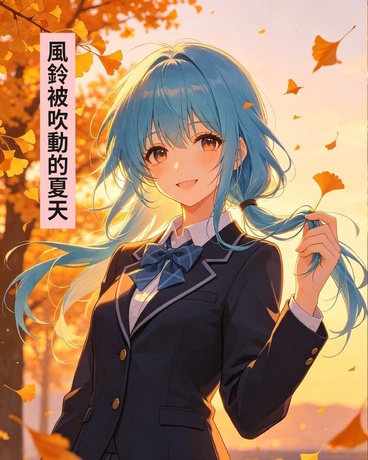 風鈴被吹動的夏天