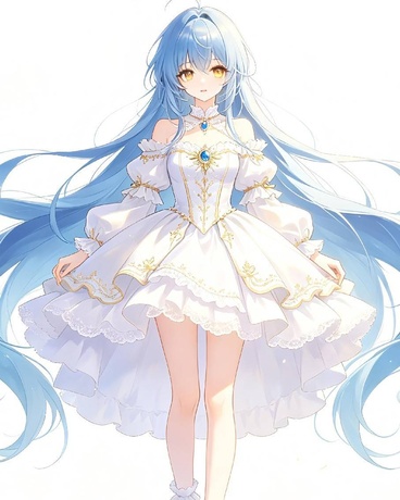穿越蓝发美少女，我靠信仰成神