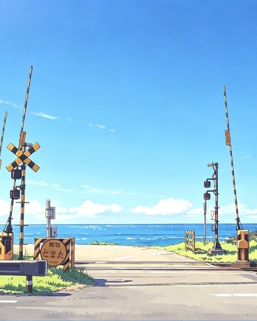 夏花和电车鸣响：少女rei同人