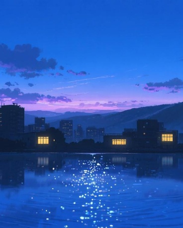 仍在怀念，那片深蓝色的天空