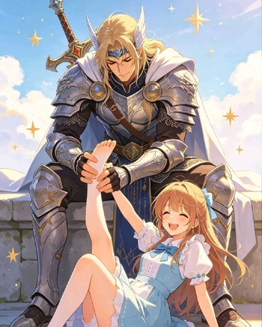 敢不听战神的话，挠脚心伺候