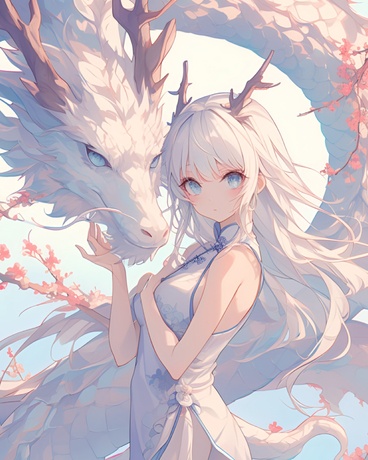 我家恶龙大人超萌欸！