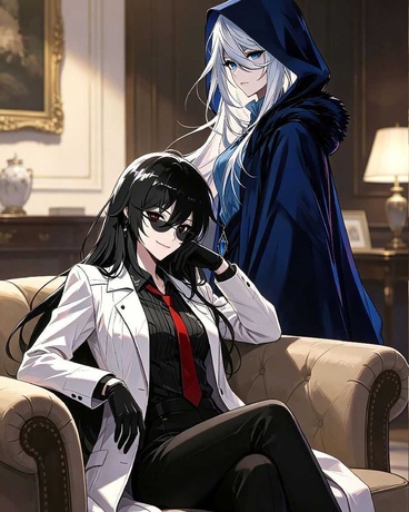 不羁血姬遇见白毛魔女后，沦陷了