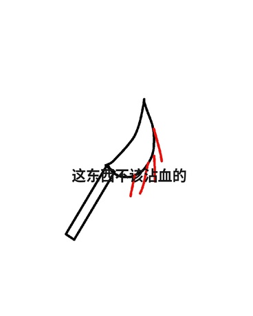 这东西不该沾血的