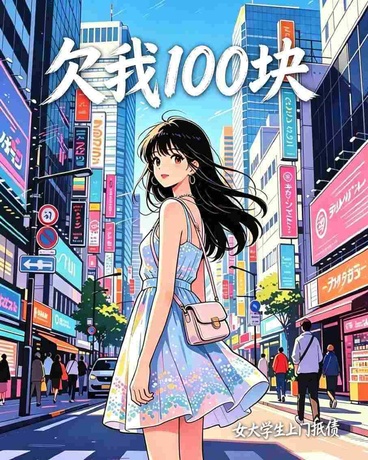 欠我100块，女大学生上门抵债