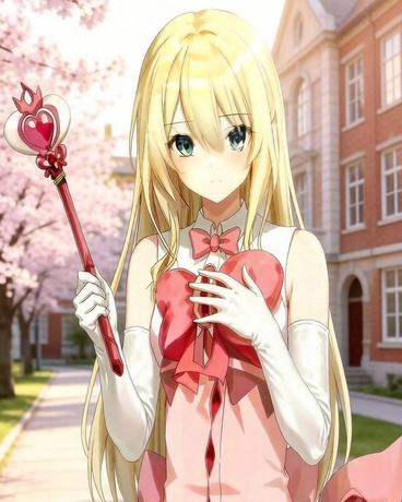 前魔法少女的我，被迫变成美少女