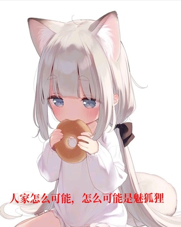 人家这么可爱，才不是魅狐狸
