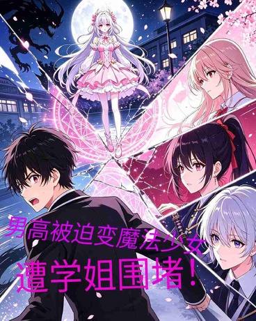 男高被迫变魔法少女，遭学姐围堵
