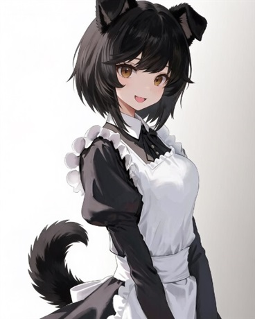 魔王大人才不会被女仆们冒犯呢