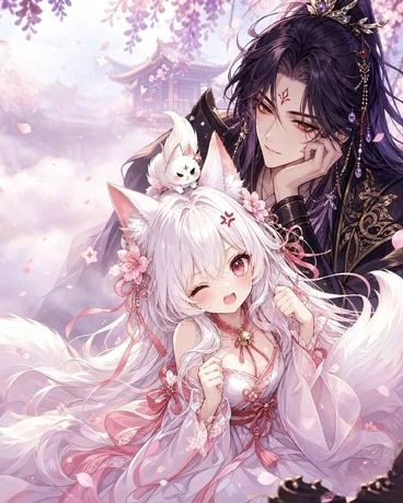 变成狐妖才不要被魔子大人管呢！