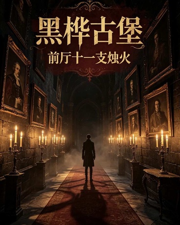 黑桦古堡前厅十一只烛火