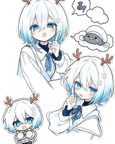 某天放学回家被银发美少女救下