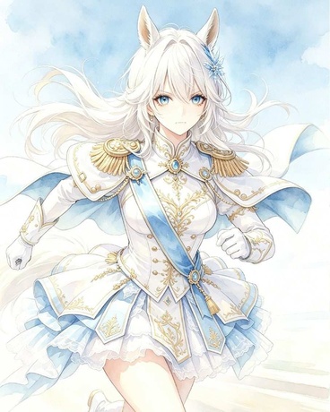 赛马娘，跑道尽头的白影