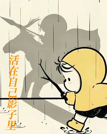 活在自己影子里