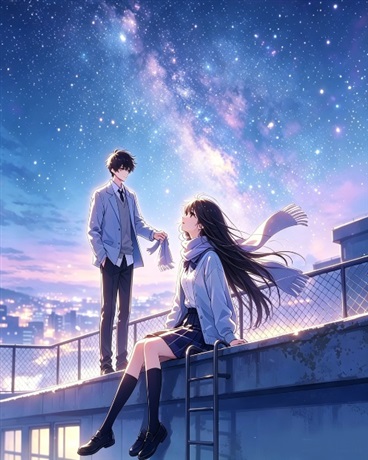 往忆如星斗点缀