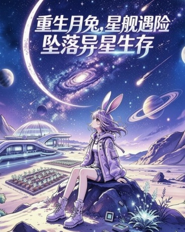 重生月兔，星舰遇险坠落异星生存