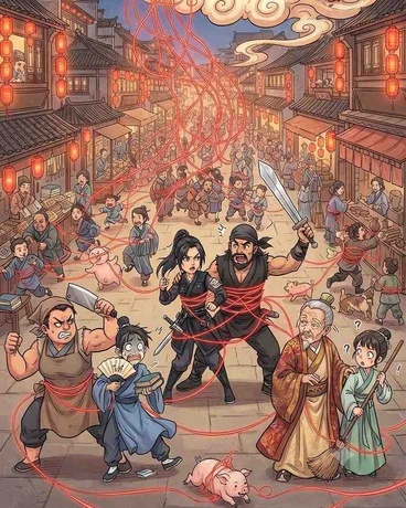 月下老人牽錯線
