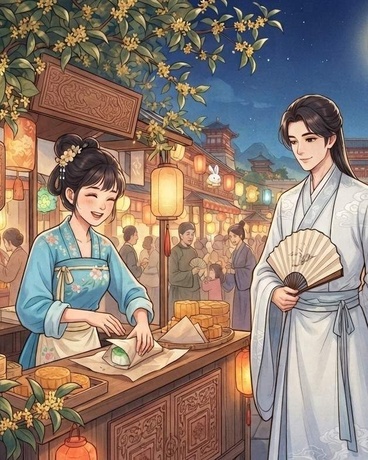 桂子飄香月正圓