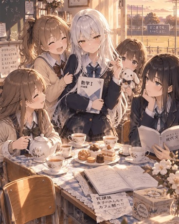 放学后，被五名美少女包围了