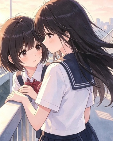 变成女孩子的我，被青梅盯上了