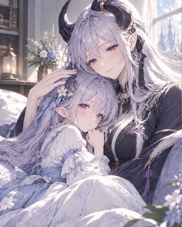 被魔王捡回家后，我成了她的女儿