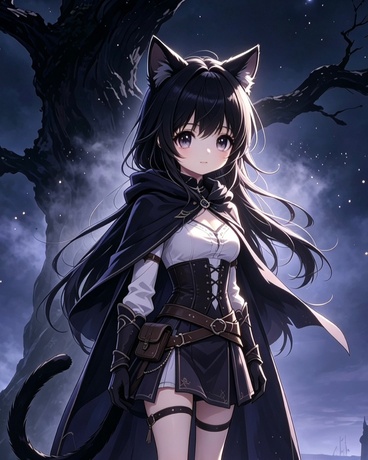 变成猫娘的魔王大人今天也很可爱
