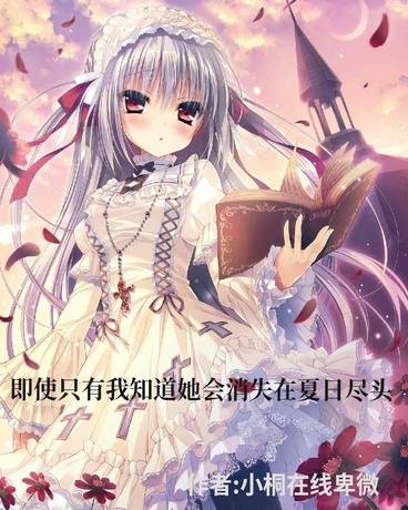 只有我知道的她会消失在夏日尽头