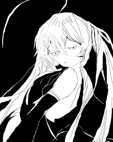 变,身后的少女不相信命运