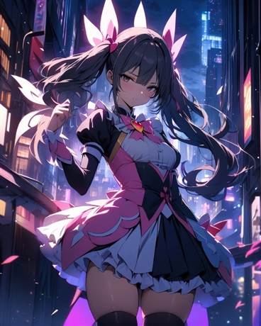 与异种同居后开始的魔法少女生活